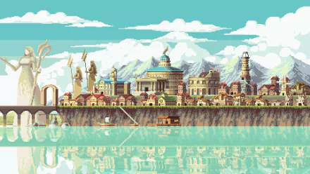 video game LakeSide HD Desktop Wallpaper | Background Image