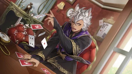 Jack Howl video game Twisted Wonderland HD Desktop Wallpaper | Background Image