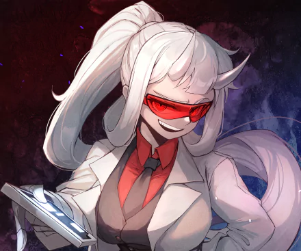 Azazel (Helltaker) video game Helltaker HD Desktop Wallpaper | Background Image