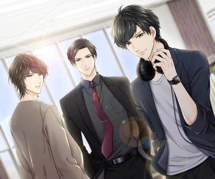 Rei Kamiki Keita Mitsuura Jun Araki video game Irresistible Mistakes HD Desktop Wallpaper | Background Image