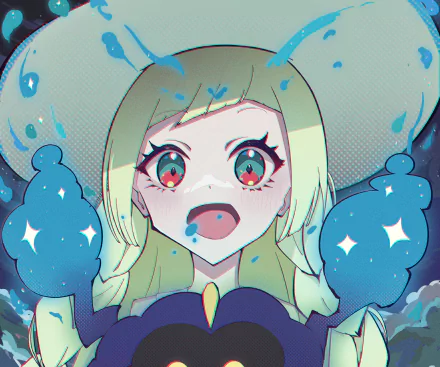 Lillie (Pokemon) Anime Pokemon HD Desktop Wallpaper | Background Image