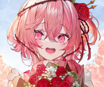 Nijisanji Rosemi Lovelock Anime Virtual Youtuber HD Desktop Wallpaper | Background Image