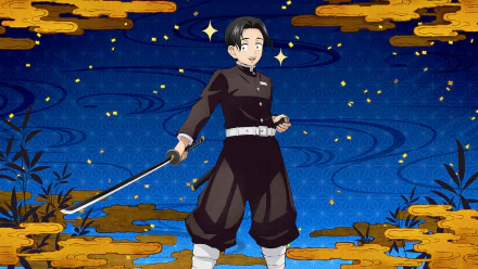 Murata (Demon Slayer) video game Demon Slayer -Kimetsu no Yaiba- The Hinokami Chronicles HD Desktop Wallpaper | Background Image