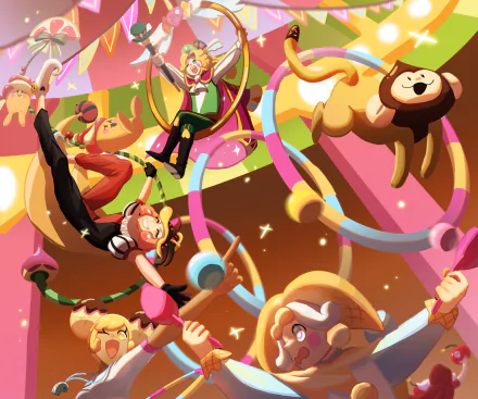 Raspberry Mousse Cookie (Cookie Run) Ice Juggler Cookie (Cookie Run) Grapefruit Cookie (Cookie Run) Cinnamon Cookie (Cookie Run) Choco Monkey (Cookie Run) Choco Cup Cookie (Cookie Run) Cherry Cookie (Cookie Run) Beet Cookie (Cookie Run) Banana Cookie (Cookie Run) video game Cookie Run: OvenBreak HD Desktop Wallpaper | Background Image