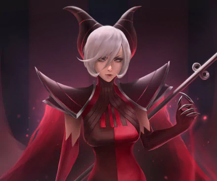 Dark Enchantress Cookie (Cookie Run) video game Cookie Run: OvenBreak HD Desktop Wallpaper | Background Image