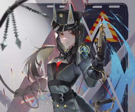 Dobermann (Arknights) video game Arknights HD Desktop Wallpaper | Background Image