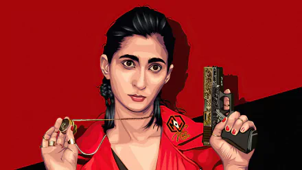 Nairobi (La Casa De Papel) TV Show Money Heist HD Desktop Wallpaper | Background Image