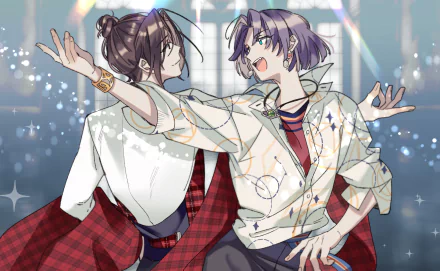 Murr (Promise of Wizard) Shylock (Promise of Wizard) Anime Promise of Wizard HD Desktop Wallpaper | Background Image