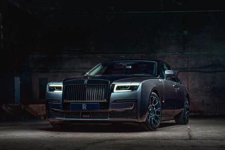 vehicle Rolls-Royce Black Badge Ghost HD Desktop Wallpaper | Background Image