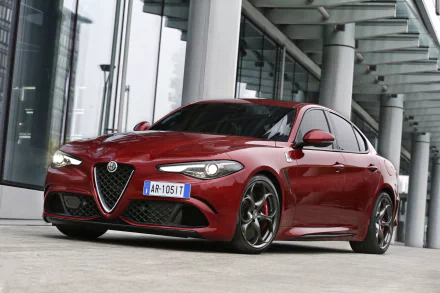 vehicle Alfa Romeo Giulia HD Desktop Wallpaper | Background Image