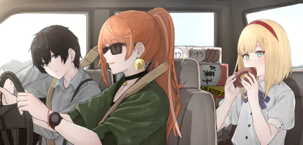 Cosette Schneider Takt Asahina Anna Schneider Anime Takt Op. Destiny HD Desktop Wallpaper | Background Image