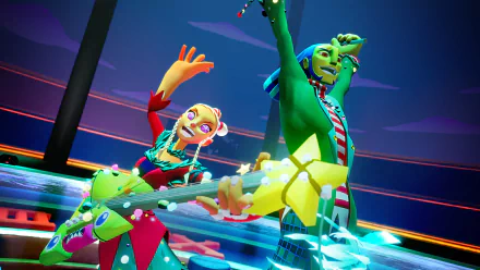 video game No Straight Roads HD Desktop Wallpaper | Background Image