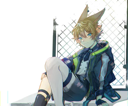 animal ears Leonhardt (Arknights) video game Arknights HD Desktop Wallpaper | Background Image