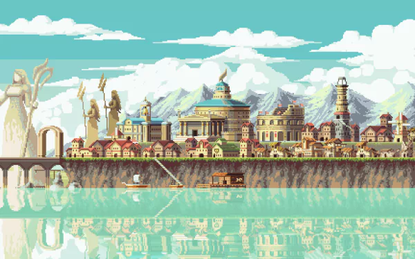 video game LakeSide HD Desktop Wallpaper | Background Image