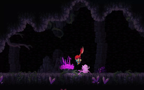 video game Flynn: Son of Crimson HD Desktop Wallpaper | Background Image