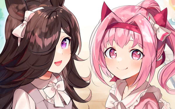 Rice Shower Haru Urara Anime Uma Musume: Pretty Derby HD Desktop Wallpaper | Background Image