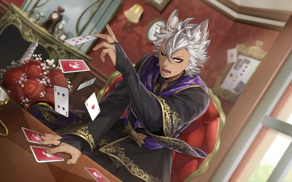 Jack Howl video game Twisted Wonderland HD Desktop Wallpaper | Background Image