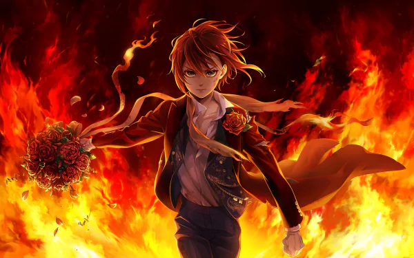 Riddle Rosehearts video game Twisted Wonderland HD Desktop Wallpaper | Background Image