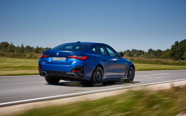 vehicle BMW i4 M50 HD Desktop Wallpaper | Background Image