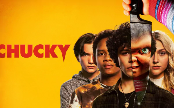 Bjorgvin Arnarson Alyvia Alyn Lind Teo Briones Zackary Arthur TV Show Chucky (2021) HD Desktop Wallpaper | Background Image