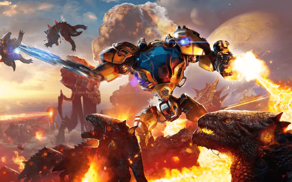 video game The Riftbreaker HD Desktop Wallpaper | Background Image