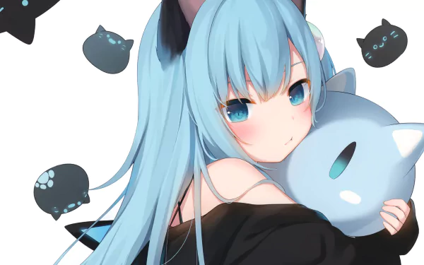 animal ears Nekoha Shizuku Anime girl anime girl HD Desktop Wallpaper | Background Image