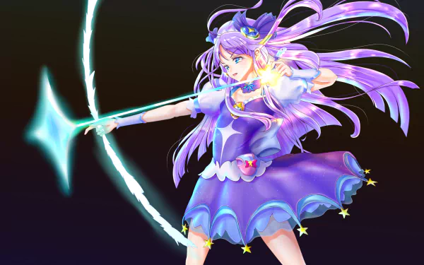 Madoka Kaguya Anime Star☆Twinkle Precure HD Desktop Wallpaper | Background Image