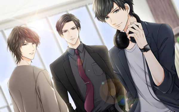 Rei Kamiki Keita Mitsuura Jun Araki video game Irresistible Mistakes HD Desktop Wallpaper | Background Image