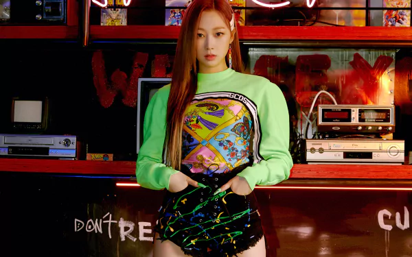 Giselle (Singer) music Aespa HD Desktop Wallpaper | Background Image