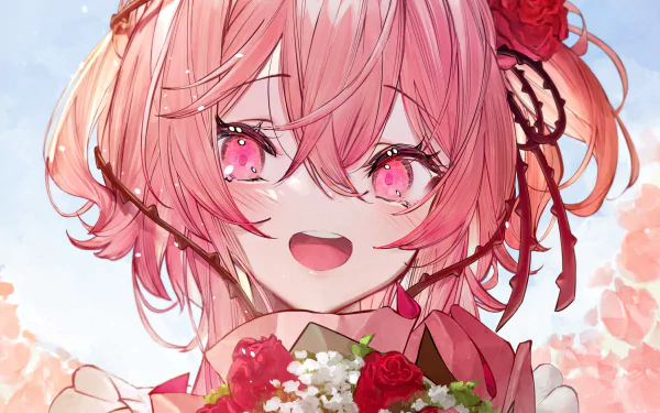 Nijisanji Rosemi Lovelock Anime Virtual Youtuber HD Desktop Wallpaper | Background Image