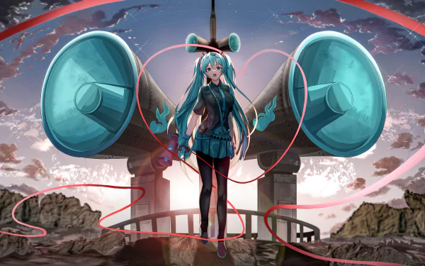 Love is War (Vocaloid) Hatsune Miku Anime Vocaloid HD Desktop Wallpaper | Background Image