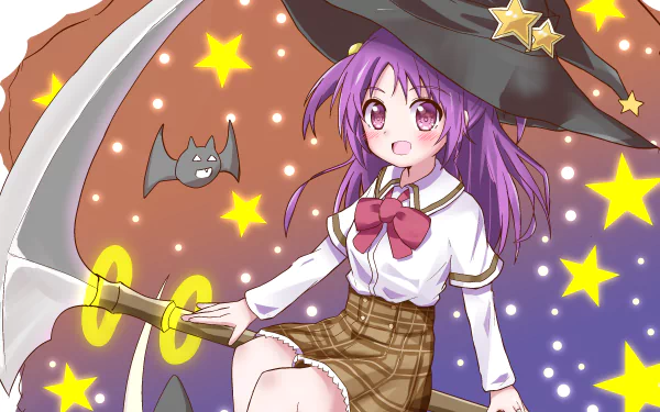 witch Karin Misono Anime Magia Record: Puella Magi Madoka Magica Side Story HD Desktop Wallpaper | Background Image