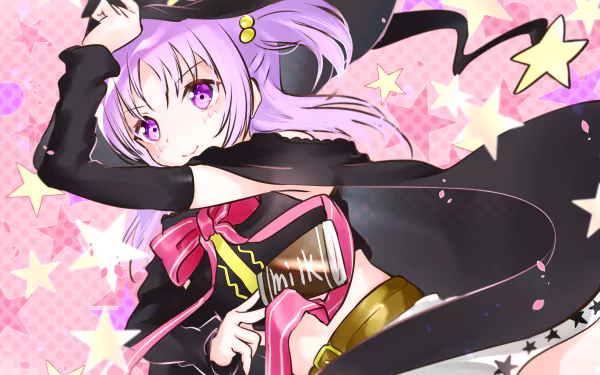 witch Karin Misono Anime Magia Record: Puella Magi Madoka Magica Side Story HD Desktop Wallpaper | Background Image