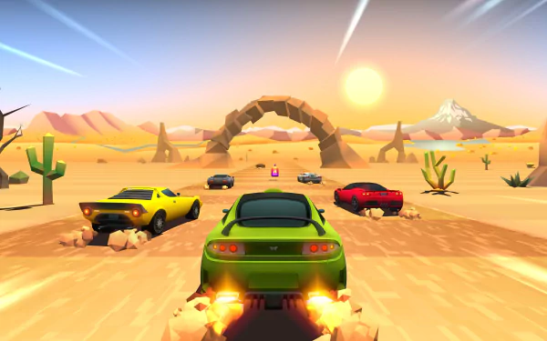 video game Horizon Chase Turbo HD Desktop Wallpaper | Background Image