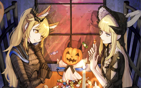 Blemishine (Arknights) Nightingale (Arknights) video game Arknights HD Desktop Wallpaper | Background Image