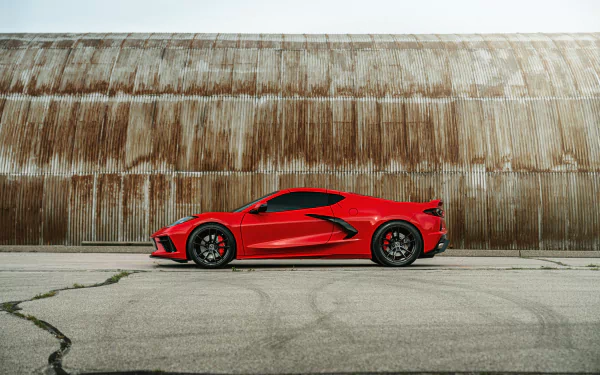  Velgen Kansas City Red Vette C8 17 by William Stern