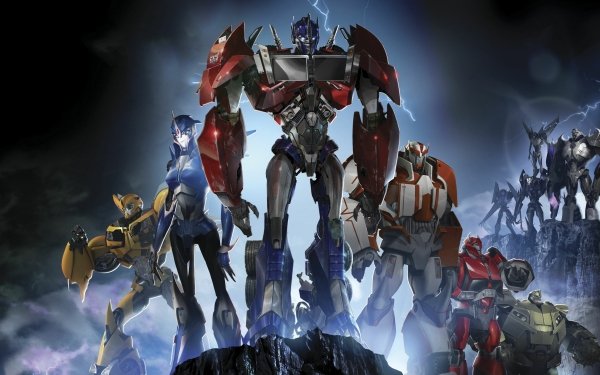 TV Show Transformers: Prime Transformers Optimus Prime Bumblebee HD Wallpaper | Background Image
