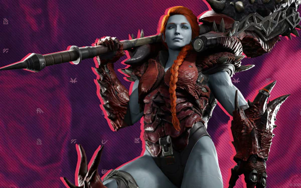 Lady Hellbender (Marvel Comics) video game Marvel's Guardians of the Galaxy HD Desktop Wallpaper | Background Image