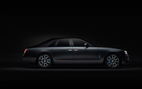 vehicle Rolls-Royce Black Badge Ghost HD Desktop Wallpaper | Background Image