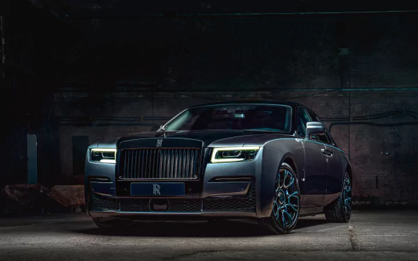 vehicle Rolls-Royce Black Badge Ghost HD Desktop Wallpaper | Background Image