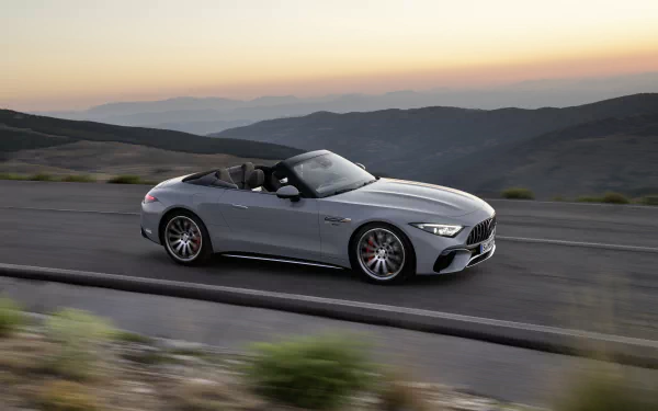 Mercedes-AMG SL 55 4MATIC vehicle Mercedes-AMG SL HD Desktop Wallpaper | Background Image