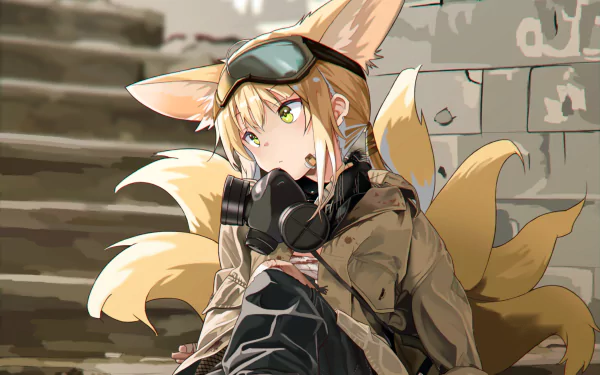 animal ears Suzuran (Arknights) video game Arknights HD Desktop Wallpaper | Background Image