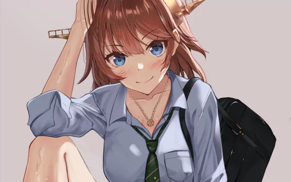 Hiei (Kancolle) Anime Kantai Collection HD Desktop Wallpaper | Background Image