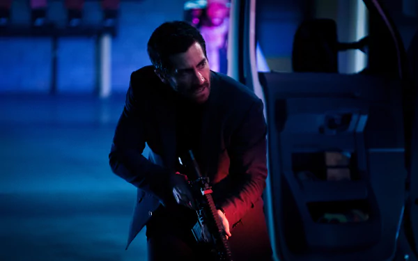 Jake Gyllenhaal movie Ambulance (Movie) HD Desktop Wallpaper | Background Image