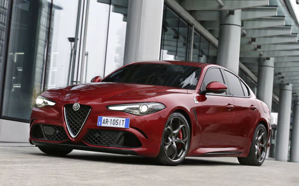 vehicle Alfa Romeo Giulia HD Desktop Wallpaper | Background Image
