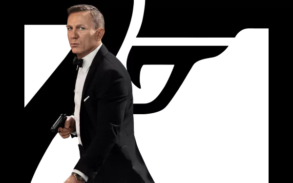Daniel Craig James Bond movie No Time to Die HD Desktop Wallpaper | Background Image