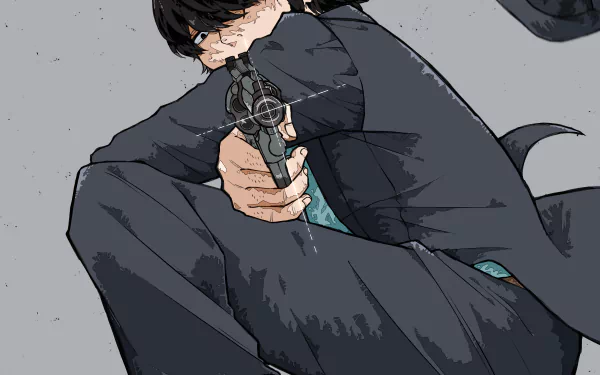 revolver Daisuke Jigen Anime Lupin the Third HD Desktop Wallpaper | Background Image