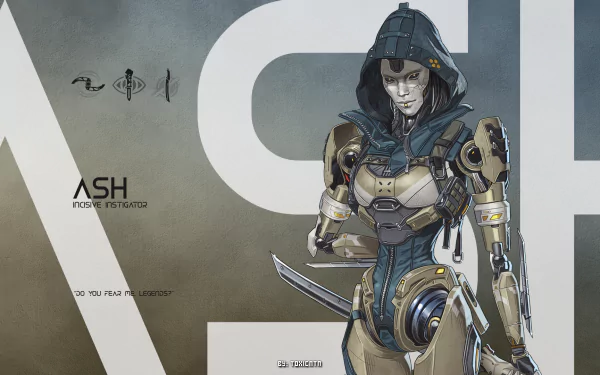 Ash (Apex Legends) video game Apex Legends HD Desktop Wallpaper | Background Image