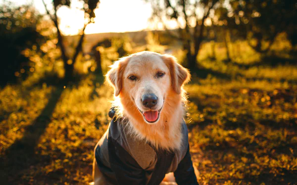 Animal golden retriever HD Desktop Wallpaper | Background Image
