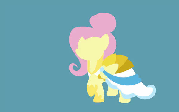 minimalist Fluttershy (My Little Pony) TV Show My Little Pony: Friendship Is Magic HD Desktop Wallpaper | Background Image